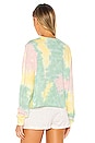 view 3 of 4 Long Sleeve Top in Lily Pad Tie Dye