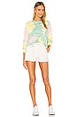 view 4 of 4 Long Sleeve Top in Lily Pad Tie Dye