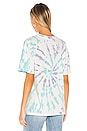 view 3 of 4 T-SHIRT GRAPHIQUE BOB MARLEY in 2 Color Spiral Tie Dye