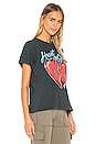 view 2 of 4 Blondie Heart Of Glass Tour Tee in Vintage Black