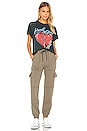 view 4 of 4 Blondie Heart Of Glass Tour Tee in Vintage Black