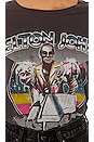 view 6 of 6 T-SHIRT GRAPHIQUE ELTON JOHN in Washed Black