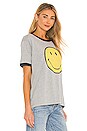 view 2 of 4 T-SHIRT CLASSIC SMILEY in Heather Grey