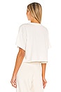 view 3 of 4 San Francisco Boxy Crop Tee in Stone Vintage