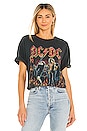 view 1 of 5 AC/DC Let There Be Rock Weekend Tee in Vintage Black