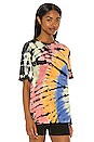 view 2 of 4 Dreamscape Tie Dye Weekend Tee in Dreamscape Tie Dye