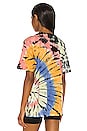 view 3 of 4 Dreamscape Tie Dye Weekend Tee in Dreamscape Tie Dye