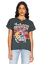 view 2 of 5 T-SHIRT GRAPHIQUE JOHNNY CASH MARTIN GUITAR TOUR in Vintage Black