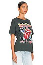 view 2 of 4 Rolling Stones 1981 US Tour Boyfriend Tee in Vintage Black