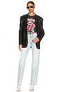 view 4 of 4 Rolling Stones 1981 US Tour Boyfriend Tee in Vintage Black