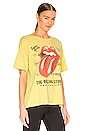 view 2 of 4 Rolling Stones 1978 Tee in Citron