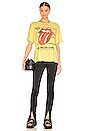 view 4 of 4 Rolling Stones 1978 Tee in Citron
