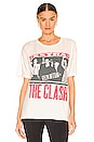view 1 of 4 The Clash Merch Tee in Vintage White