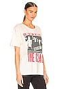 view 2 of 4 The Clash Merch Tee in Vintage White