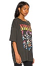 view 2 of 4 Nirvana Live Unplugged Tee in Pigment Black