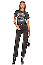 view 5 of 6 Willie Nelson On The Road Tour Tee in Vintage Black