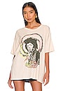 view 2 of 5 Jimi Hendrix Spiral Merch tee in Dirty White