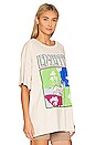 view 3 of 8 Led Zeppelin Four Square Merch Tee in Dirty White