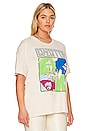 view 4 of 4 Led Zeppelin Four Square Merch Tee in Dirty White