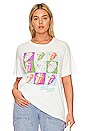 view 2 of 8 Rolling Stones 9 Licks Boyfriend Tee in Vintage White