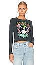 view 1 of 4 The Doors Brodsky Photo Shrunken Long Sleeve in Vintage Black