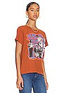 view 2 of 4 The Who On Repeat Tour Tee in Cinnamon