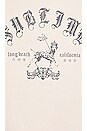 view 5 of 5 T-SHIRT GRAPHIQUE SUBLIME KING PUP SHRUNKEN in Dirty White