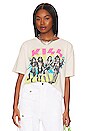 view 1 of 4 Kiss Destroyer Merch Tee in Dirty White