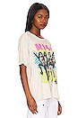 view 2 of 4 Kiss Destroyer Merch Tee in Dirty White