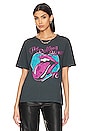 view 1 of 8 Rolling Stones 78 Ticket Boyfriend Tee in Vintage Black
