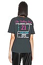 view 5 of 8 Rolling Stones 78 Ticket Boyfriend Tee in Vintage Black