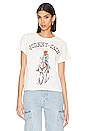view 3 of 9 T-SHIRT À BANDE JOHNNY CASH BOUND BY WILD DESIRE in Vintage White