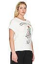 view 4 of 9 T-SHIRT À BANDE JOHNNY CASH BOUND BY WILD DESIRE in Vintage White
