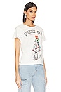 view 5 of 9 T-SHIRT À BANDE JOHNNY CASH BOUND BY WILD DESIRE in Vintage White