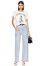 view 8 of 9 T-SHIRT À BANDE JOHNNY CASH BOUND BY WILD DESIRE in Vintage White
