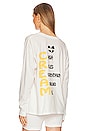 view 5 of 8 Wu- Tang Clan Cream Merch Long Sleeve in Vintage White