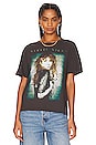 view 2 of 5 Stevie Nicks Photo Boyfriend Tee in Washed Black