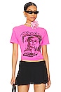 view 1 of 4 Blondie Heart Of Glass Flyer Ringer Tee in Sugar Plum