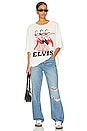 view 4 of 4 Sun Records x Elvis Repeat Tee in Vintage White