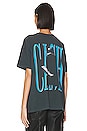 view 3 of 4 Johnny Portrait Merch Tee in Vintage Black