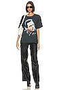 view 4 of 4 Johnny Portrait Merch Tee in Vintage Black