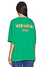 view 3 of 4 Van Halen Tour Of The World Tee in Lucky Green