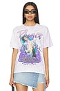 view 1 of 5 Prince Live in Concert Weekend Tee in Lilac Spiral