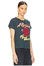 view 2 of 4 Poison Every Rose Has Its Thorn Solo Tee in Vintage Black