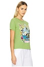view 2 of 4 The Beach Boys 1963 Ringer Tee in Matcha