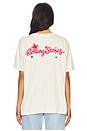 view 3 of 4 Rolling Stones Stars Merch Tee in Dirty White