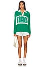 view 4 of 4 Ciao Rugby Long Sleeve Top in Jade & White