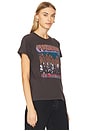 view 2 of 4 Foreigner in Concert Tour Tee Shirt in Washed Black