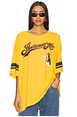 view 1 of 4 Fleetwood Mac Penguin Baseball Tee Shirt in Golden Haze