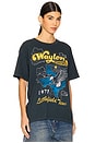 view 2 of 4 WAYLON JENNINGS LITTLEFIELD TEXAS WEEKEND 티셔츠 in Vintage Black